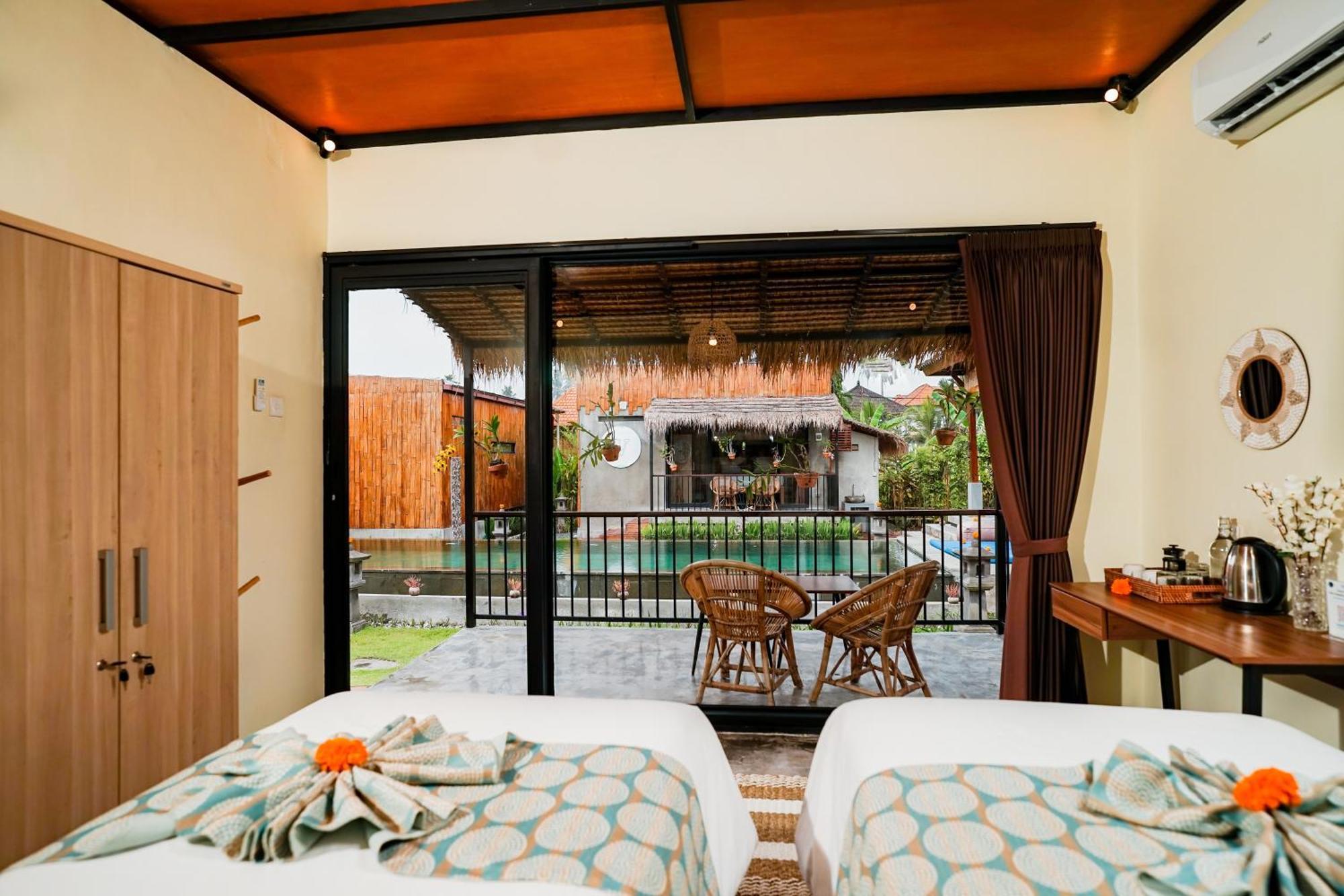 Nila Chandra Bungalows Ubud Exteriör bild